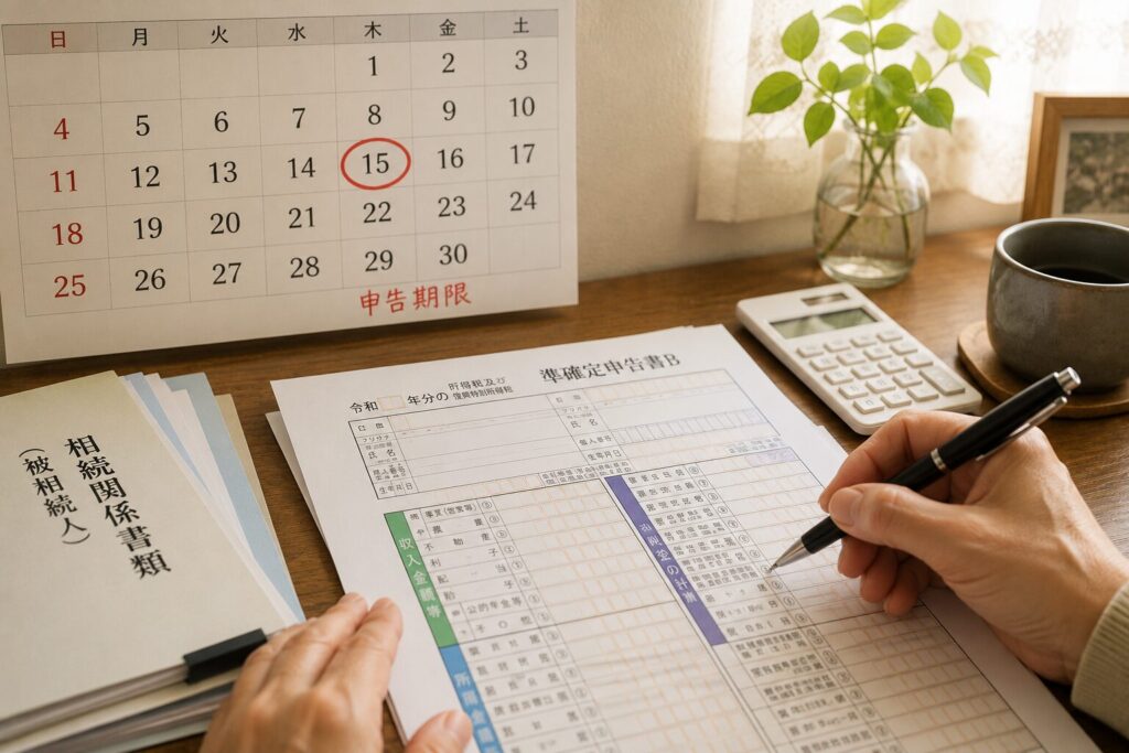 準確定申告とは｜相続税とは別の“もう一つの申告”